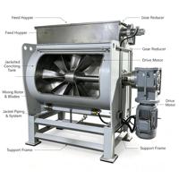 TUORONG 2000L Raffineuse de chocolat automatique à haut rendement, facile à utiliser, pour lait et noix, machine à concher le chocolat