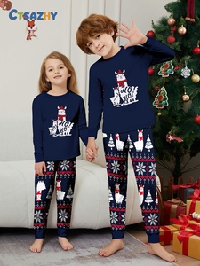เสื้อผ้าพิมพ์ลายตัวอักษรลายต้นคริสต์มาสใหม่ยุโรปและอเมริกา - Product Image 3