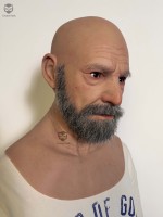 Maschera in Silicone Ultra-Realistica per Adulti, Traspirante ed Ecologica, Riutilizzabile per Halloween e Feste di Pasqua