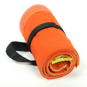 Protecteur de corde de sauvetage Xinda Kevlar orange, résistant à l'usure et aux produits chimiques, non épissable, avec fermeture Velcro - Product Image 3