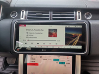 Autoradio Android 12,3 pouces avec écran de navigation, lecteur multimédia et CarPlay pour Range Rover Vogue 2013-2017