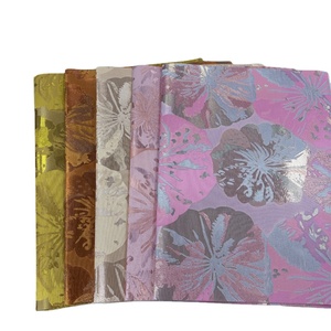 Tela Atiku de Alta Calidad de Fábricas Nigerianas Aso Oke, Pañuelo para la Cabeza para Mujeres Africanas - Product Image 6