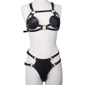 Сексуальная игрушка Sm тканевый черный ремень в кожаной обложке бондаж одежда для женщин удерживающая игра для раба инструмент для удовольствия бандаж