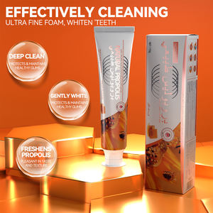 معجون أسنان دنج طبيعي من شركة تصنيع المعدات الأصلية نظف الفم يدوم طويلاً نفسًا جديدًا لحماية صحة الفم يبيض الأسنان مخصص للبيع بالجملة - Product Image 2