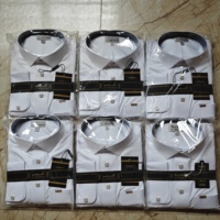 Thobe longue à manches longues de style saoudien pour hommes, de haute qualité, uni, vêtement islamique professionnel, Abaya Qamis musulman, style Dubaï modeste