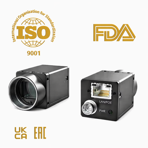 Cámara Industrial HIK ROBOT MV-CU060-60GC(NPOE) de 6MP a Color, GigE, BSI, Montura C, NPOE, para Visión Artificial - Product Image 1