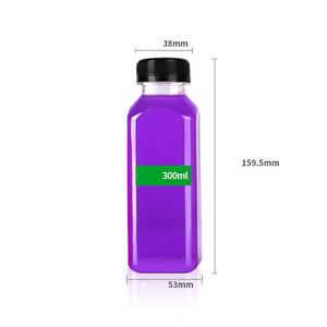 ขวดน้ำผลไม้ PET แบบใช้แล้วทิ้งสั่งทำขายส่ง ขนาด 10oz 12oz 14oz พร้อมฝาอลูมิเนียมสำหรับโซดาและเครื่องดื่มชูกำลัง - Product Image 4
