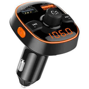 Cho Bluetooth FM Transmitter xe âm nhạc MP3 Máy nghe nhạc Type-C xe sạc cổng USB hỗ trợ APE âm thanh định dạng thuốc lá thuốc lá - Product Image 2