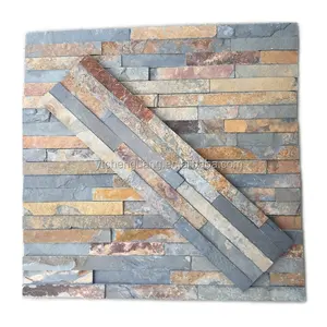 Chinese Good Quality Dry Stack Stone Wall Panels Wholesale Stone Cladding