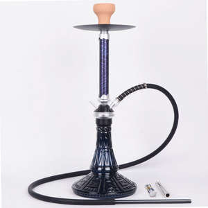 Kit de fumar hookah al por mayor de aluminio ecológico y duradero de 62 cm, hookah portátil de alta calidad - Product Image 6