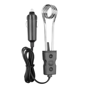 Chauffe-eau portable à immersion 12V 24V de haute qualité, sûr et pratique pour voiture, thé, café, eau, fabriqué en ABS - Product Image 1