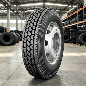 Pneu de camion de qualité industrielle 295/75r22.5 avec composé anti-crevaison pour le transport de matériaux de construction, utilisation en flotte - Product Image 1