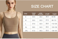Soutien-gorge de sport double bretelle haute performance pour l'été, respirant, avec logo frontal, antichoc, idéal pour le yoga et le fitness, pour petites poitrines.