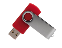 Memoria USB Rotatoria al por Mayor de 16GB/32GB/64GB, USB 2.0/3.0 de Alta Velocidad, Mini Pendrive Colorido con Llavero, OEM/ODM Disponible