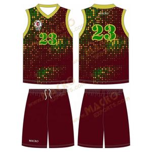 ชุดกีฬาบาสเกตบอลสำหรับผู้ชาย,ชุดบาสเก็ตบอลใส่ได้ทั้งสองด้านพิมพ์ลายระเหิดได้ตามต้องการสำหรับผู้ใหญ่แบบกำหนดเองโพลีเอสเตอร์ - Product Image 4