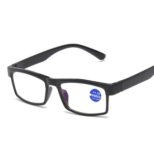 9807 TR Slim Classic Blue Light Blocking Bifocal Unisex Custom Filter Promotional Lightweight White Lens Presbyopic Reading