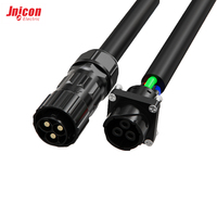 Connecteur circulaire étanche à baïonnette M28 3 broches 80A 600V IP67 pour bateau marin, chargeur AGV