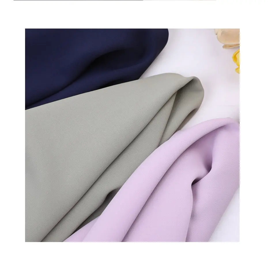 Vải Dệt Chất Lượng Cao 100% Polyester Vải Nhuộm SPH Cho Trang Phục Nữ