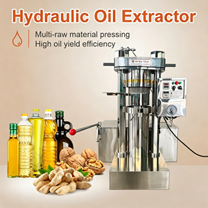 Máquina Prensa de <span class=keywords><strong>Aceite</strong></span> Hidráulica Mini Automática de Acero Inoxidable para Uso Doméstico, Prensado en Frío y Caliente de Soja, Nueva - Product Image 1