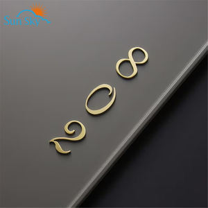 Numero di targhe personalizzate per <span class=keywords><strong>Hotel</strong></span> appartamento <span class=keywords><strong>Hotel</strong></span> illuminato con targa a led in metallo numeri civici - Product Image 4