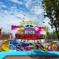 Top vente parc d'attractions extérieur intérieur électrique fou disco tagada ride à vendre
