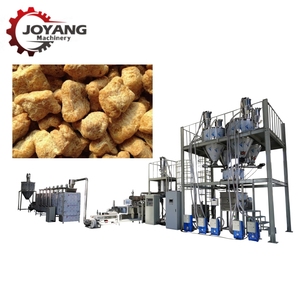 Tvp kết cấu protein đậu nành đùn kết cấu protein thực vật máy làm đậu nành khối Nugget Mince dây chuyền sản xuất - Product Image 3