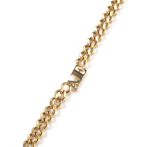 Uwin catena cubana in acciaio inox 8MM collana personalizzata placcato oro placcato nome catena Custom donna uomo gioielli - Product Image 5