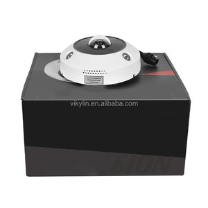 Caméra réseau <span class=keywords><strong>fisheye</strong></span> DeepinView DS-2CD63C5G1-IVS 12MP IR 15M avec microphone et haut-parleur intégrés, comptage des personnes - Product Image 3