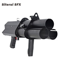 Canon à confettis métallique puissant SITERUI SFX 20W à trois têtes, contrôle tactile électrique, pour célébrations et spectacles