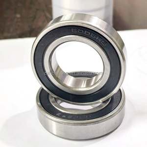 Rodamientos de Alta Carga 6006-2RS 30x55x13mm Acero Cromado GCR15 6006RS Rodamiento de Bolas de Ranura Profunda Rodamientos de Doble Sellado - Product Image 3