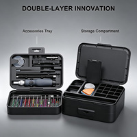 Jeu de tournevis de précision à poignée en plastique, 108 embouts magnétiques, kit d'outils de réparation pour téléphones portables et électronique DIY - OwiHaerxis