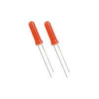 Perles de diode LED à colloïdes hautes de 12,5 mm, tête de diode à colloïdes longues, perles indicatrices à colloïdes avec tension inverse maximale de 2 V, lumière rouge, emballage Hlx