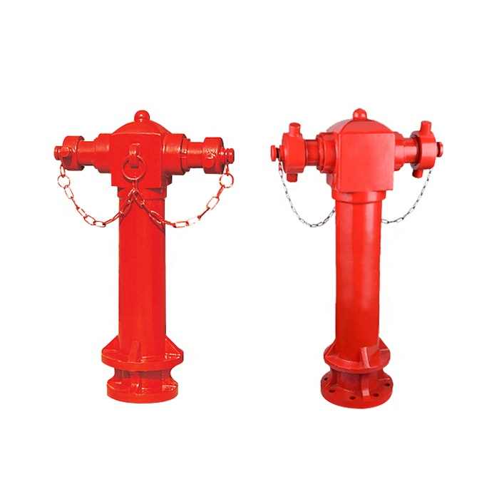 DN100 Ductile iron Pillar Type Red Fire Hydrant