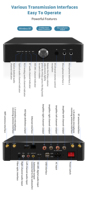 Ihomelife MINI Ev Amfi Seti 600W 18 inç Hoparlörlü Kablosuz Mikrofon BT 5.0 4 Kanallı