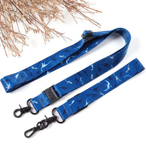 Correa de Muñeca de Seguridad Floral de Poliéster Ecológica Personalizada Holywish con Gancho para Llavero - Product Image 4