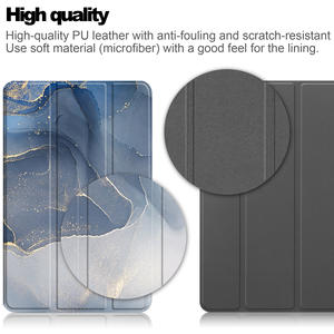 Étui en cuir antichoc pour tablette <span class=keywords><strong>TCL</strong></span> Tab <span class=keywords><strong>10S</strong></span> Ultra Slim Smart Cover TB023 - Product Image 3