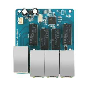 8-Port 10/100Mbps mô-đun chuyển đổi cổng mạng 5-12V Mạng Truyền dữ liệu kỹ thuật Hub Bo mạch chủ pcba - Product Image 3