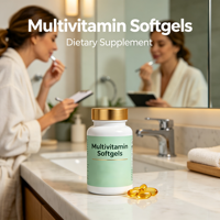Complexe de vitamines multi-nutriments en gélules molles