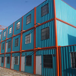 Casa prefabricada modular de 1 dormitorio de China, casa contenedor desmontable de bajo costo, casa prefabricada para hotel hecha de panel sándwich - Product Image 1