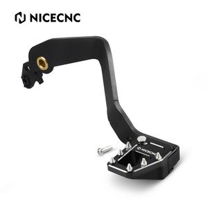 คันเบรกหลังอะลูมิเนียมพับได้ NICECNC สำหรับรถมอเตอร์ไซค์ Yamaha Tenere 700 ปี <span class=keywords><strong>2019</strong></span> 2020-2022 2023 2024 ชุดต่อขยายเบรก - Product Image 1