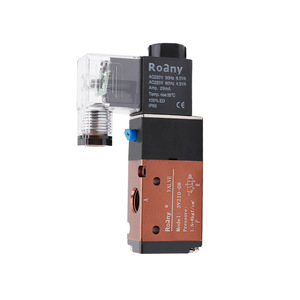 Vanne solénoïde Roany 3V210-08 AC220V 1/4 pouce, vanne de commande pneumatique à trois voies - Product Image 1