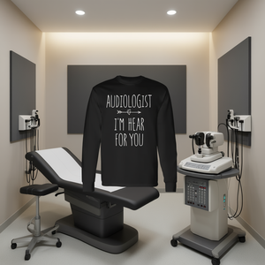 Promocional # # # # Camiseta de manga larga con humor de audiólogo y audiológica - Product Image 3