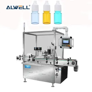 Automatic vial Liquid Filling Capping and Labeling Machine Small Eye Drop Bottle Fill Production Line