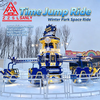 Manèges rotatifs à fort retour sur investissement (ROI) Time Jump pour parc d'attractions en plein air