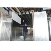 Four de polymérisation à haute température pour revêtement en poudre de portails et clôtures en profilés d'aluminium certifiés CE Ailin Canada