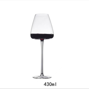 Calice da Vino <span class=keywords><strong>Rosso</strong></span> Bordeaux Elegante e Lussuoso Personalizzabile in Cristallo Ecologico 501-600ml Design Moderno e Minimalista - Product Image 5