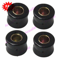 4 Buah Set Bushing Suspensi Penyerap Guncangan Belakang Hitam 10MM Kompatibel dengan Sebagian Besar Sepeda Motor Skuter ATV UTV Go Kart