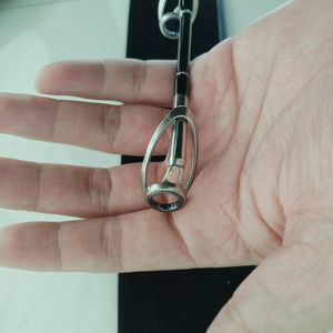 Canne à pêche MADMOUSE 1,8 m, 2 sections, 150-350 g, EVA, action lente, anneaux Fuji, pêche au gros gibier, dureté : dure - Product Image 5