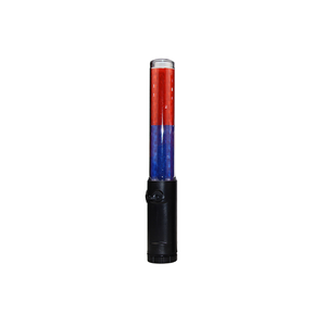 Bâton de signalisation en plastique haute dureté de 26 cm, bâton de sécurité, bâton lumineux LED clignotant pour la gestion du trafic nocturne - Product Image 1