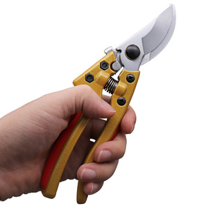 Lu Ban's Work Pruning Shears Stainless Steel Blade Butterfly Structure For Pruning Branches Manual Operation Plastic Handle - Product Image 2